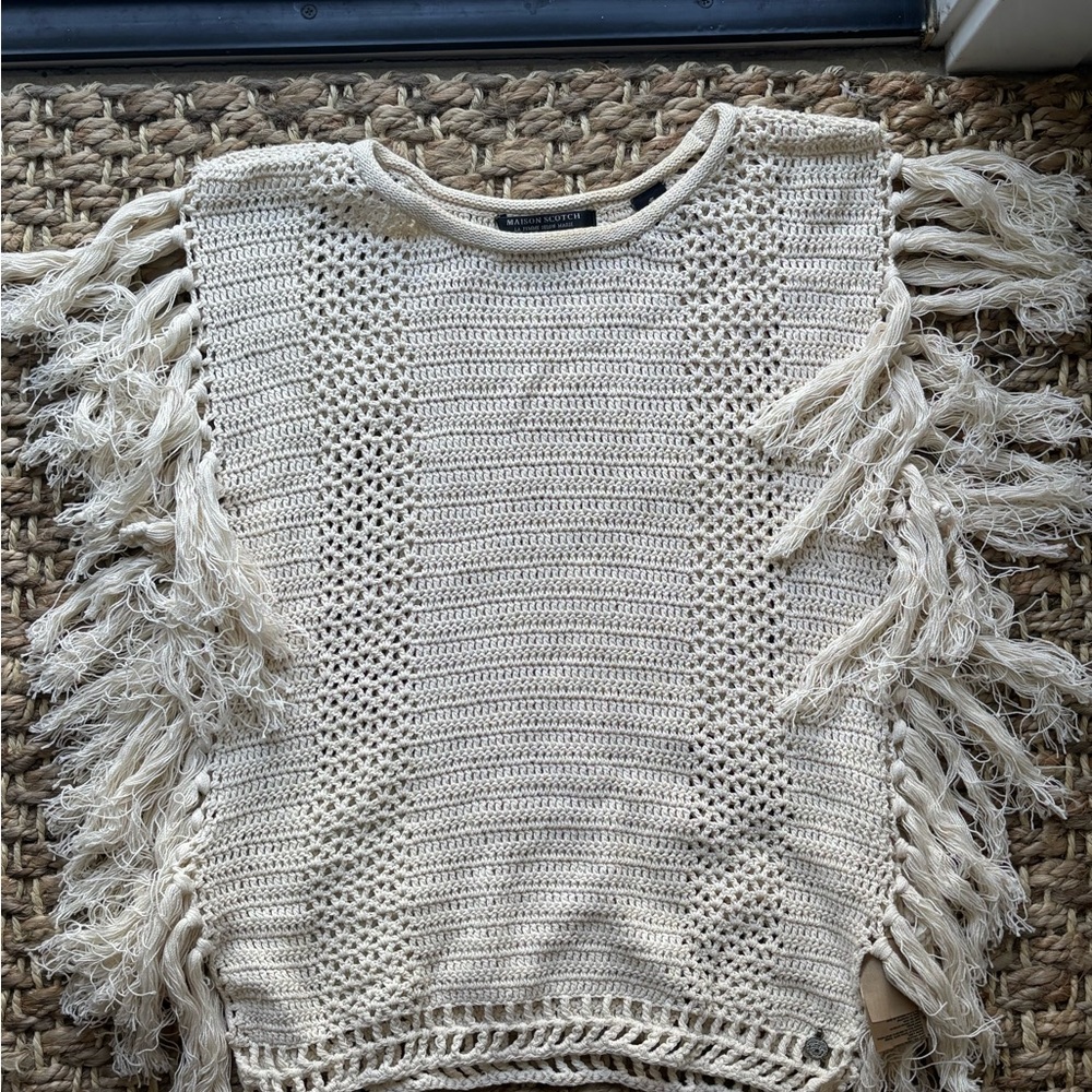 Crochet vest